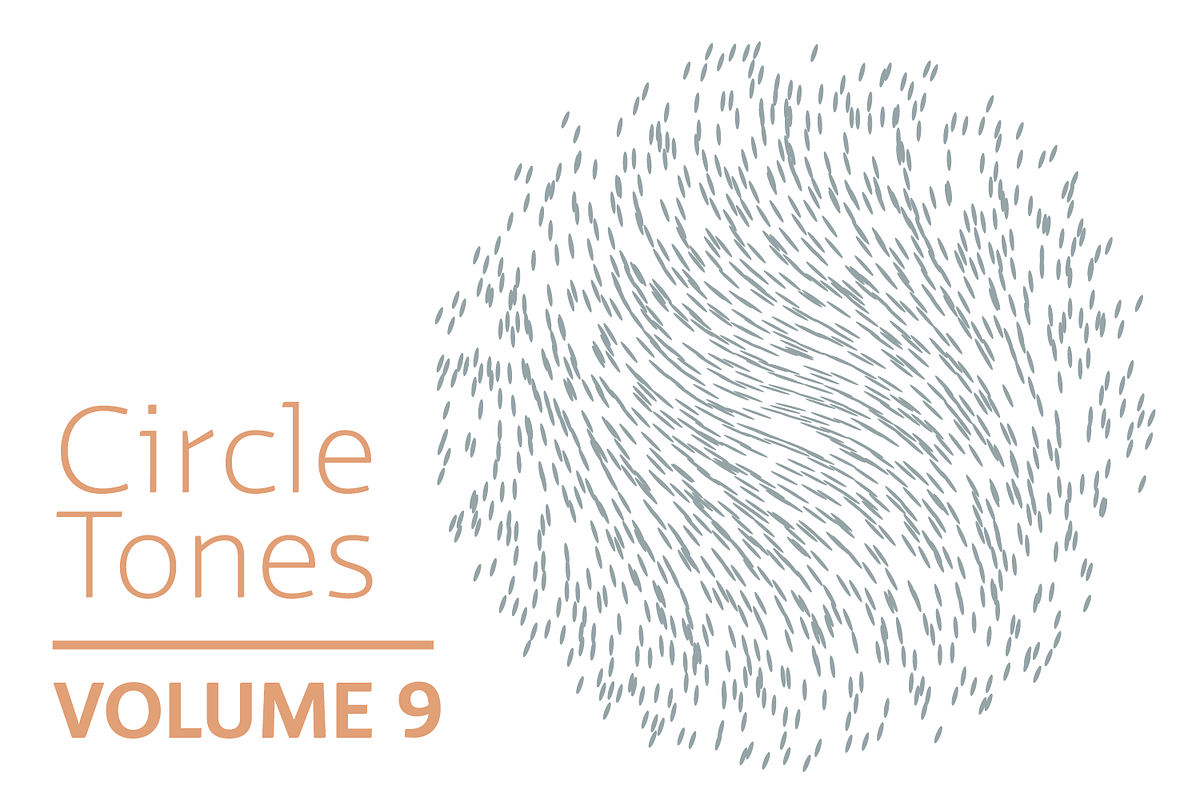 Circle Tones Vol. 9 | 20 Halftones, a Texture Graphic by invisiblelayer (Photo 1 of 5)