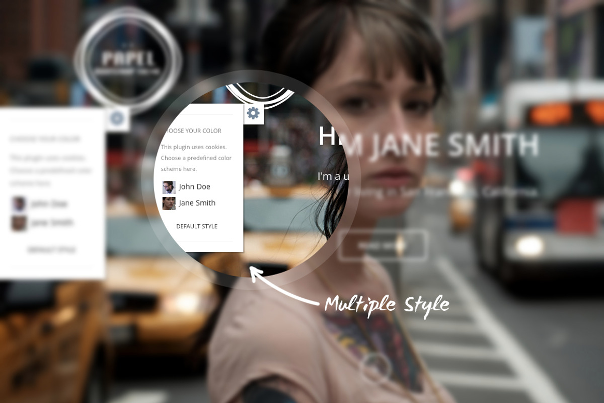Papel - Single page portfolio theme, a Bootstrap Template by erwinagpasa.com (Photo 2 of 2)
