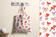 Whimsical Valentine Seamless Pattern, a Pattern Graphic by Groovy Arts (Thumbnail 5 of 5)