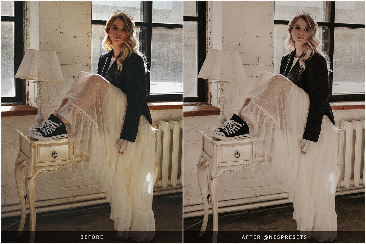 BEIGE POWER LIGHTROOM PRESETS, an Action Add-On by Nes Design Co (Photo 4 of 11)