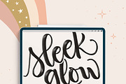 Joyful Procreate Brush Calligraphy, a Brush Add-On by HowJoyful  (Thumbnail 33 of 44)