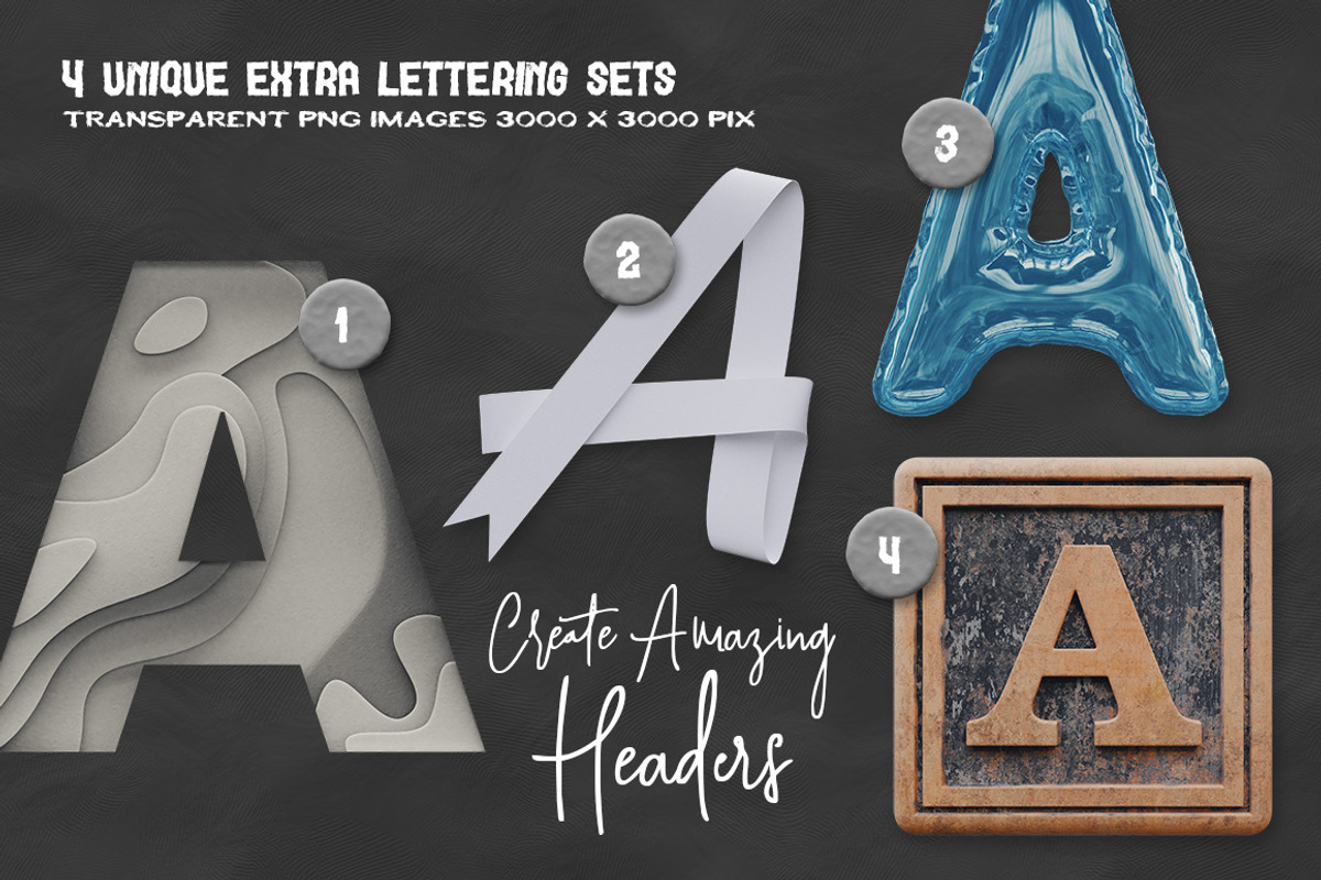 Plasticine Typography Creator, a Background Graphic by TVartworks (Photo 11 of 42)