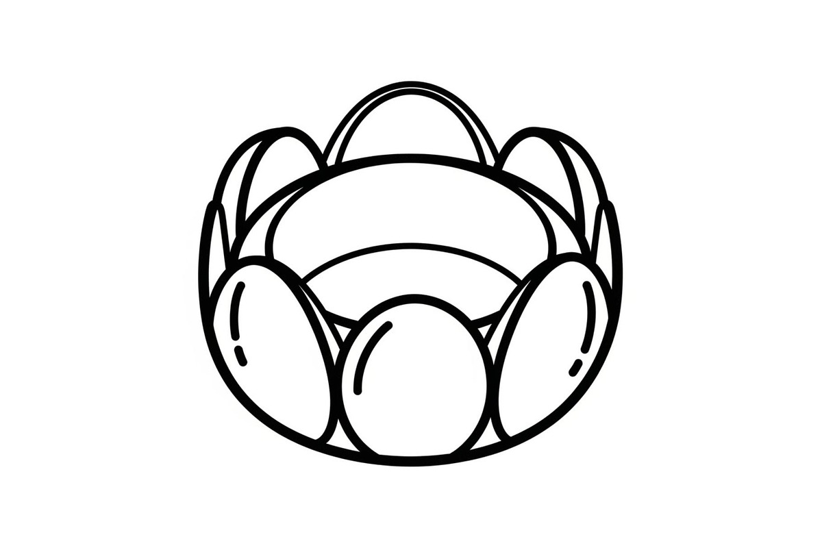 50 Easter Bunny Egg Icon Bundle, an Illustration by Artivon (Photo 30 of 51)