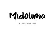 Midolima Handwriting Font, a Handwritten Font by NTC Graphic (Thumbnail 1 of 9)