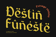 CS Amenity – Gothic Uncial Font, a Blackletter Font by Craft Supply Co. (Thumbnail 6 of 8)