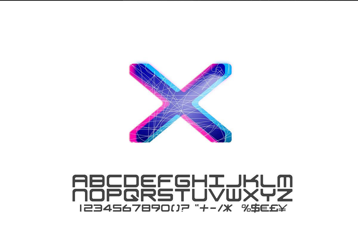 Sci-fi Font Collection preview 5