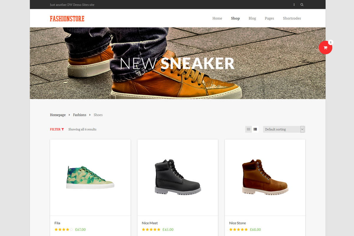 DW FashionStore - WP eCommerce Theme, a WordPress Template by DesignWall (Photo 6 of 6)