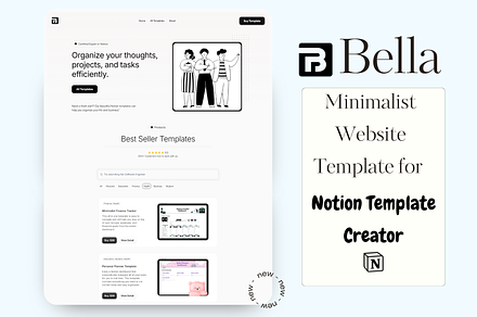 Framer Notion Template Seller