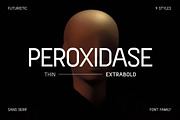 Peroxidase Sans Serif Family Font, a Sans Serif Font by UICreative (Thumbnail 1 of 12)