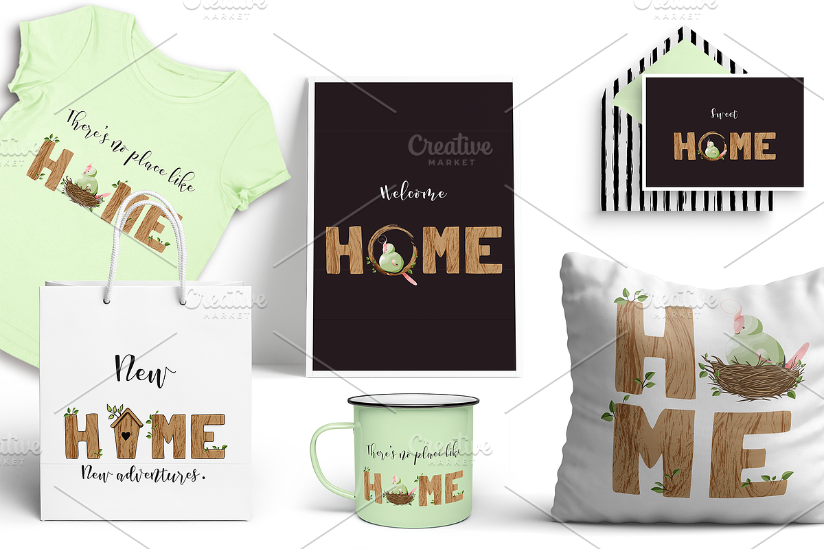 New Home, New Adventures, a Decorative Illustration by NKTN graphics (Photo 9 of 9)