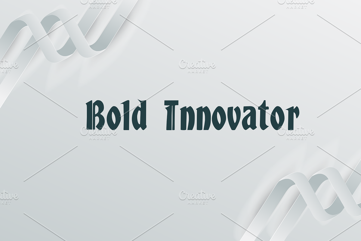 Bold Innovator-04-24, a Slab Serif Font by canve (Photo 1 of 6)