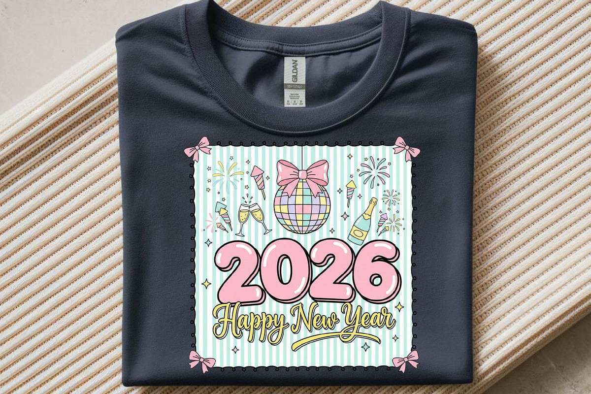 Happy New Year 2026 PNG, an Illustration by SinaCreation (Photo 9 of 11)