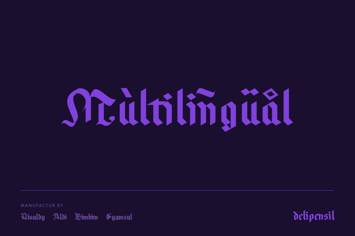 Woliy Medium Font preview 8