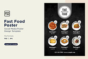 Fast Food Poster Design Template 36, a Social Media Template by shahsoft (Thumbnail 1 of 2)