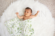 Stretch Jersey Blanket Mockup #BL11, a Product Mockup by JENLYNN Stock Shop (Thumbnail 2 of 5)