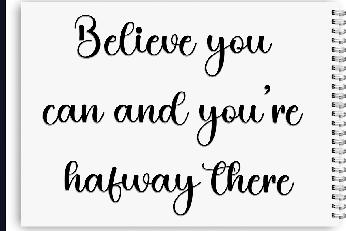 History Boyfrend, a Handwritten Font by InermediaSTUDIO (Photo 8 of 9)