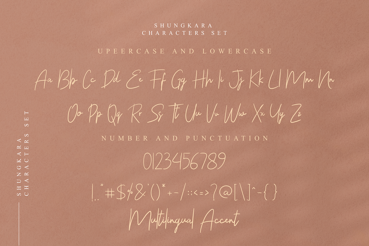 Shungkara, a Font by Typegoals Studio (Photo 5 of 9)