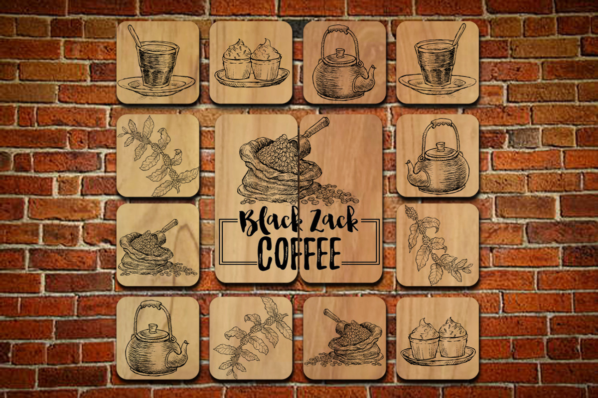 Watercolor Coffee Element, a Food Illustration by Graphobia (Photo 8 of 10)