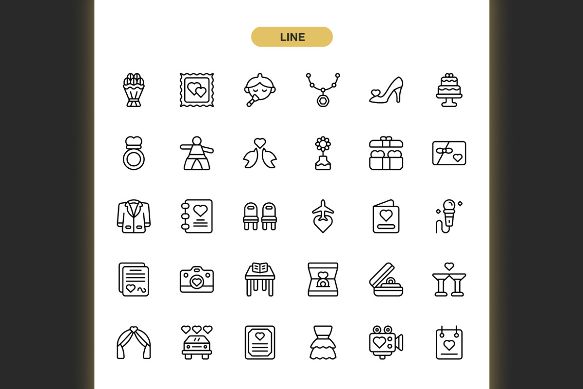 Moments Day Icons, an Icon by Spacepixel Creative (Photo 2 of 3)