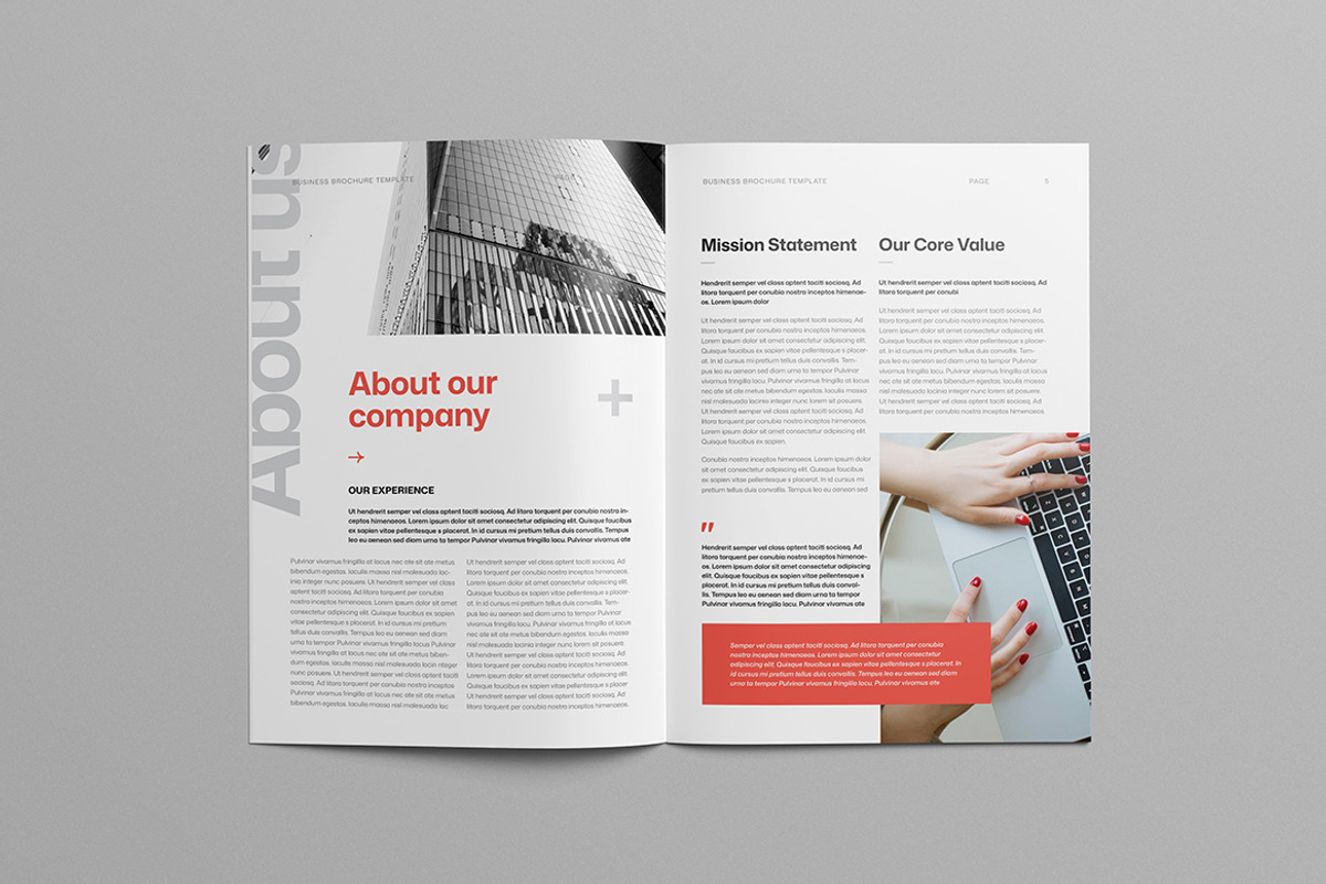 Business Brochure Template | Word, a Brochure Template by HiveArts (Photo 3 of 9)