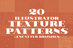 20 Illustrator Texture Patterns