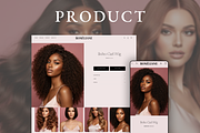 Roseliane - Luxury Hair Wigs Shopify, a Shopify Template by AtelierDuVow (Thumbnail 4 of 10)