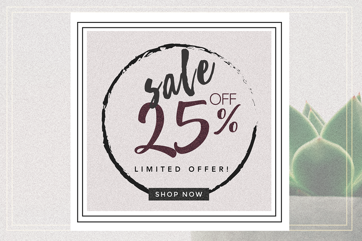 GRUNGE Social Media sale banner pack, a Social Media Template by Vova (Photo 7 of 10)