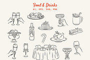 Christmas Hand Drawn Illustrations, a Seasonal Illustration by NatalieArtShop (Thumbnail 8 of 13)