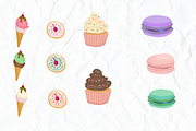 Sweet Treats Clipart Pack, an Illustration by Sabrina Schleiger Design (Thumbnail 5 of 5)