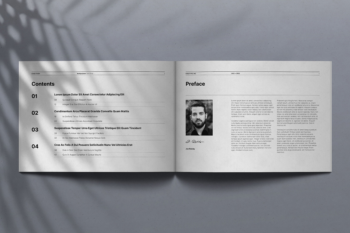 Kreatype Case Study, a Brochure Template by Kreatype Studio (Photo 3 of 17)