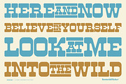 BONZANA - A Funky Western Style Font, a Slab Serif Font by Komet & Flicker (Thumbnail 6 of 12)
