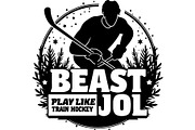 Hockey T-Shirt Design Bundle, an Object Graphic by Creativeshirt (Thumbnail 5 of 10)
