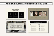 Canva Sales Page - Black and Beige, a Templates & Theme by Freedom Business Shop (Thumbnail 7 of 10)