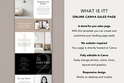 Classic Course Sales Page Template, a Websites & App Template by DeeBeeDesign (Thumbnail 2 of 10)