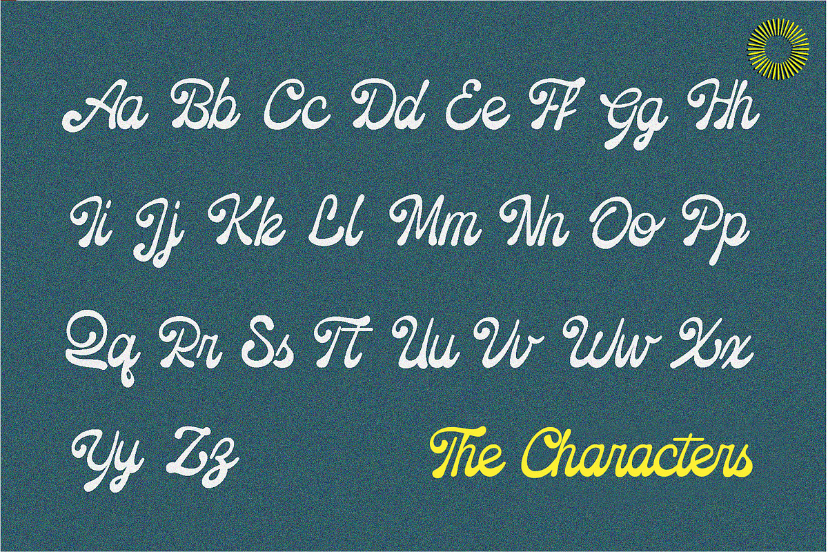 Roshalique - Retro Script, a Script Font by Setara Langit CreativeStd (Photo 14 of 14)