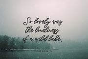 Elysianne Script, a Handwritten Font by Beck McCormick (Thumbnail 4 of 10)