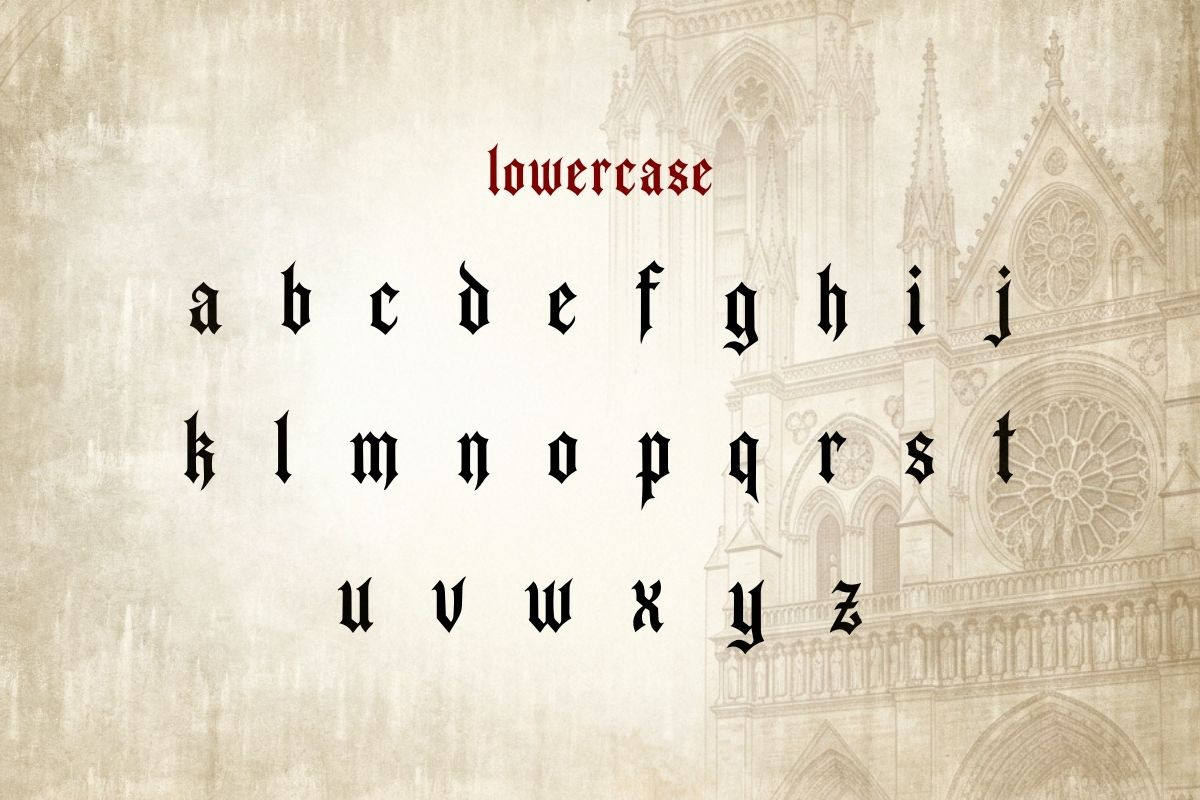 18 Spooky Horror Font Bundle, a Script Font by AN Productions (Photo 44 of 48)