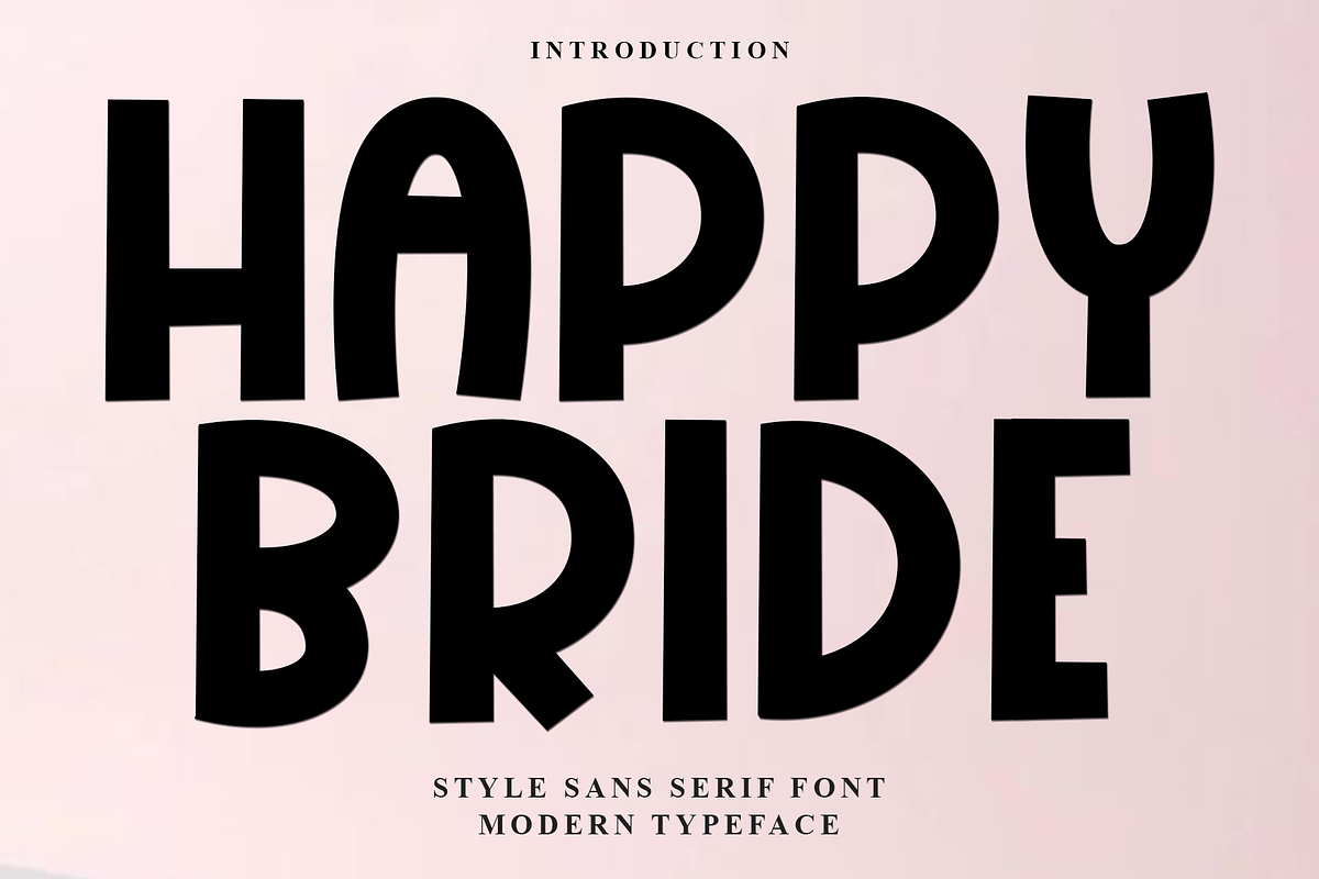 Happy Bride, a Script Font by FreshTypeINK (Photo 1 of 6)