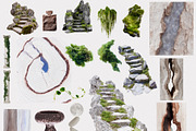Hollow: Mystical Forest Collage Pack, an Object Graphic by Purple (Thumbnail 9 of 13)