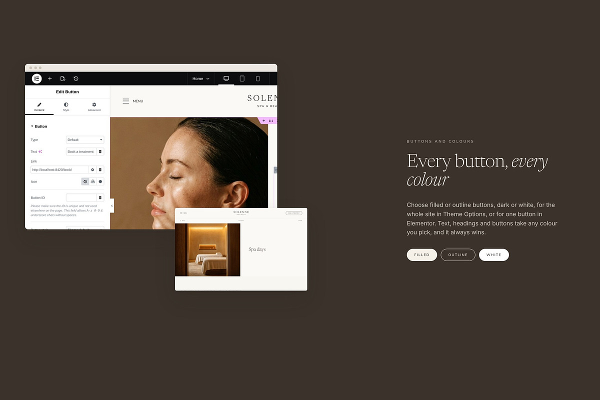 Solenne Spa & Beauty WordPress Theme, a WordPress Template by Tomasz Ganclerz (Photo 16 of 19)