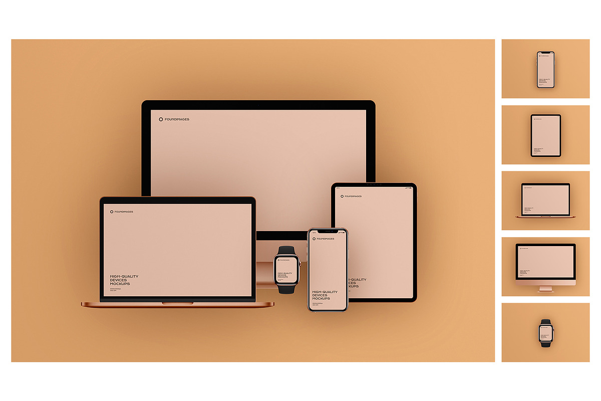 360 device mockup bundle iphone, a Device Mockup by FoundImages (Photo 32 of 84)