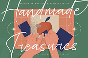 Handcraft Infinites Modern Script, a Script Font by stylishtype.co (Thumbnail 10 of 20)