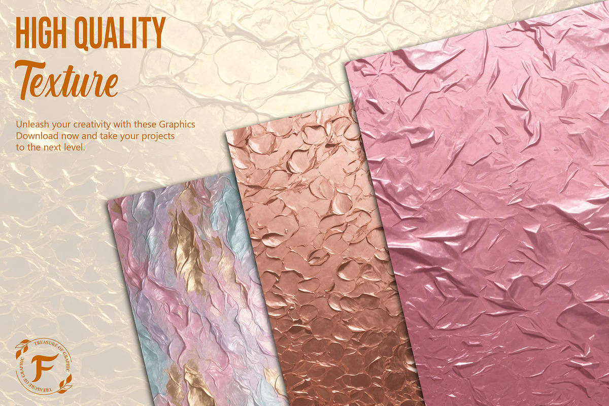 Foil Texture Background, a Texture Graphic by Forhadx5 (Photo 2 of 9)