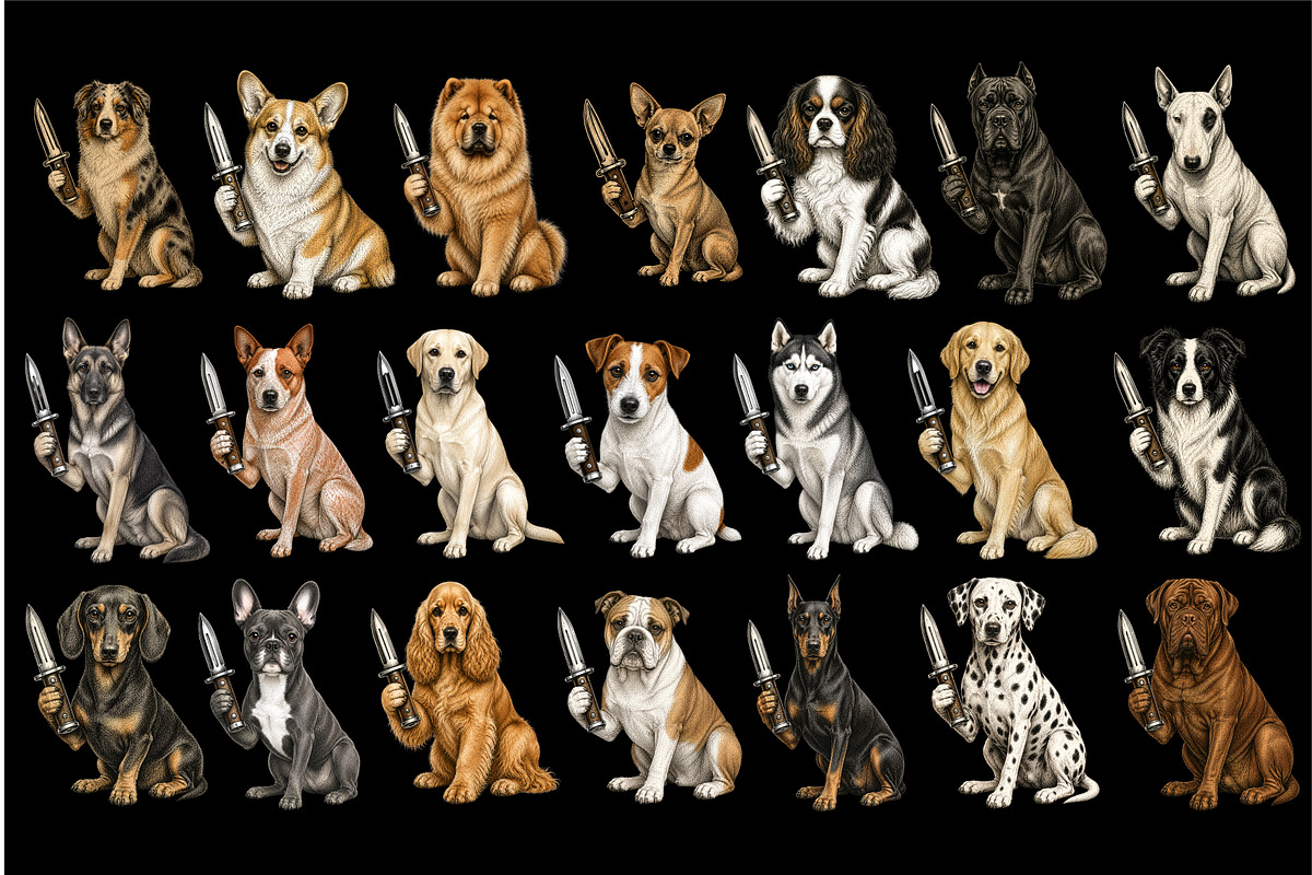 Dark Humor Dog Meme T-Shirt Design, an Object Graphic by T-shirt Pond (Photo 4 of 6)