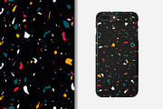 Dark Terrazzo Seamless Pattern, a Pattern Graphic by Krolja (Thumbnail 5 of 5)