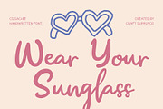 CS Sachie – Handwritten Script, a Script Font by Craft Supply Co. (Thumbnail 4 of 8)
