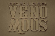 Venomous Typeface, a Font by Cruzine (Thumbnail 5 of 5)