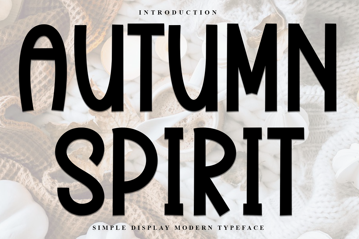 Autumn Spirit, a Script Font by InermediaSTUDIO (Photo 1 of 8)