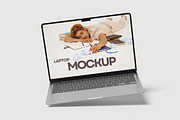 High Quality Laptop Mockup, a Wearable Device Mockup by safrizalstudio (Thumbnail 4 of 5)