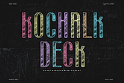 Chalky Stonky - Chalk & School Font, a Sans Serif Font by Iqsiart Studio (Thumbnail 4 of 6)